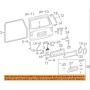 WayJun Power Tailgate Door Lock Actuator Rear for 2001-2007 Toyota Sequoia Replace 691500C010