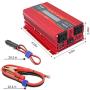 IpowerBingo 700W Car Power Inverter Dual AC Outlets and Dual USB Charging Ports DC 12V to 110V AC Car Converter with Digital Display
