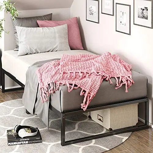 Zinus Lorelei 12 Inch Platforma Metal Bed Frame, Platform Bed Frame, Twin Zinus Lorelei 12 Inch Platforma Metal Bed Frame, Platform Bed Frame, Twin