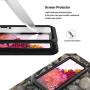 Galaxy S20 FE 5G Metal Case, Samsung S20 FE Bumper, Heavy Duty Military Shockproof Rugged Defender Silicone Armor Cover Protective Outdoor Men Shell for Samsung Galaxy S20 FE 5G 2020 - Black