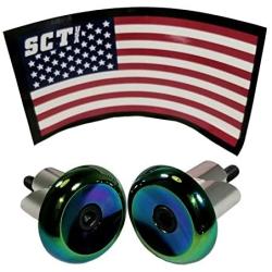 SCT USA Scooter and Bike Aluminum Bar Ends Plugs