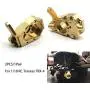 Heavy Duty Metal Brass Front Steering Knuckle Weights for RC 1/10 Crawler TRX-4, 1Pair