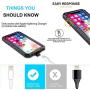 iPhone 8 Case,iPhone 7 Case,Marrkey 360 Full Body Protective Cover Heavy Duty Shockproof [Tough Armour] Aluminum Alloy Metal Case with Silicone Built-in Screen Protector for iPhone 7/8 - Black