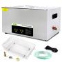 Ultrasonic Cleaner, ONEZILI Industrial 30L Large Heated Ultra Sonic Cleaner, 600W Carburetor Cleaner Machine with Drainage System for Metal Parts, Carburetor, Fuel Injector, Brass, Motor Repair Tools