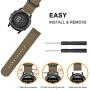 Fintie Band Compatible with Garmin Fenix 5X Plus/Tactix Charlie Watch, 26mm Premium Woven Nylon Adjustable Replacement Strap Compatible with Fenix 5X / 5X Plus / 3/3 HR Smartwatch