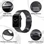 for Apple Watch Band Black 38MM/40MM Stainless Steel Strap Wristband for Replacement iWatch Strap with Comfortable Durable Folding Metal Clasp Classic Buckle Wrist Watch Strap,Updated Version for Apple Watch Band Black 38MM/40MM Stainless Steel Strap Wristband for Replacement iWatch Strap with Comfortable Durable Folding Metal Clasp Classic Buckle Wrist Watch Strap,Updated Version