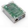 Aukru Raspberry Pi 4 Case with Fan, Raspberry Pi 4 Heatsink for Raspberry pi 4 Model B