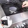 10 pack, gas stove protector, stove burner liners, stovetop range protectors, set top burner covers black, size 10.6” x 10.6” non stick reusable cover easy to clean, double thickness 10 pack, gas stove protector, stove burner liners, stovetop range protectors, set top burner covers black, size 10.6” x 10.6” non stick reusable cover easy to clean, double thickness