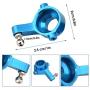 RC Steering Knuckle, RC Truck Upgrade Parts Metal Steering Hub Carrier Knuckle Arm for WLtoys 1/18 Model Car