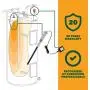 Corro-Protec CP-R Water Heater Powered Titanium Anode Rod (40-89 Gallon Tank) - Eliminate Odor (Sulfur/rotten egg smell), Corrosion and Reduce Limescale