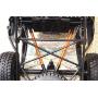 GPM Losi 1:10 Baja Rey / Rock Rey Upgrade Parts Aluminum Adjustable Rear Upper Chassis Link Tie Rods - 1Pr Set Blue