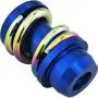 Manual Automatic Transmission Most Car Shifter Knob Aluminium Alloy Knobs Shift Gear Stick Head Large Red Spring Parts Removable (Blue Colorful) Manual Automatic Transmission Most Car Shifter Knob Aluminium Alloy Knobs Shift Gear Stick Head Large Red Spring Parts Removable (Blue Colorful)