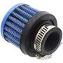 ZYHW Auto Car Universal 25mm Inlet Dia Air Intake Cone Filter Parts Blue