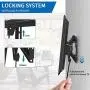Tilting TV Wall Mount Bracket Design for Most 32-86 Inch LED Plasma Flat Curved Screen TVs , Low Profile JUSTSTONE TV Mount with VESA 600x400mm Holds up to 165 Lbs, Fits 16''-24'' Studs,Can Be Leveled Tilting TV Wall Mount Bracket Design for Most 32-86 Inch LED Plasma Flat Curved Screen TVs , Low Profile JUSTSTONE TV Mount with VESA 600x400mm Holds up to 165 Lbs, Fits 16''-24'' Studs,Can Be Leveled