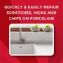 Magic Porcelain 2 Part Epoxy Chip Fix, White Magic Porcelain 2 Part Epoxy Chip Fix, White