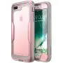 i-Blason Magma Series Case for iPhone 8 Plus 2017/iPhone 7 Plus, Heavy Duty Protection Full Body Bumper Case with Built-in Screen Protector, Includes Removable Beltclip Holster (RoseGold)