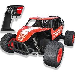 Metal Racer, RC Truck Rock Crawler Dune Buggy, 1:18 Scale Remote Control Car with Battery, Electric Charger, and Handset for Offroad, High Speed, Fast Hobby Action for Kids and Adults, 2.4Ghz