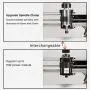 Desktop CNC Router Machine 3018-SE V2 with Transparent Enclosure, 3-Axis Engraving Milling Machine for Wood Acrylic Plastics Metal Resin Carving Arts and crafts DIY Design Desktop CNC Router Machine 3018-SE V2 with Transparent Enclosure, 3-Axis Engraving Milling Machine for Wood Acrylic Plastics Metal Resin Carving Arts and crafts DIY Design