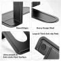 MaxGear Book Ends Universal Premium Bookends for Shelves, Non-Skid Bookend, Heavy Duty Metal Book End, Book Stopper for Books/Movies/CDs/Video Games, 6 x 4.6 x 6 in, Black (6 Pairs/12 Pieces, Large) MaxGear Book Ends Universal Premium Bookends for Shelves, Non-Skid Bookend, Heavy Duty Metal Book End, Book Stopper for Books/Movies/CDs/Video Games, 6 x 4.6 x 6 in, Black (6 Pairs/12 Pieces, Large)