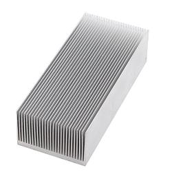 uxcell Aluminum Heat Radiator Heatsink Cooling Fin 150x69x37mm Silver Tone