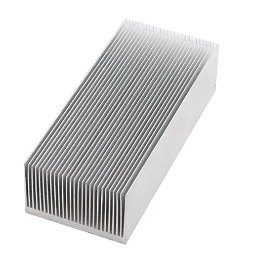 uxcell Aluminum Heat Radiator Heatsink Cooling Fin 150x69x37mm Silver Tone