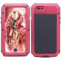 iPhone 6s Plus Case,Marrkey Heavy Duty Shockproof [Tough Armour] Water Resistant Aluminum Alloy Metal Case with Silicone Built-in Screen Dual Layer Protector for Apple iPhone 6 Plus - Red