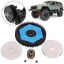 T best RC Car Spur Gear, Metal 56T Spur Gear and 12T Motor Gear RC Replacement Spare Upgrade Parts Accessories for Axial SCX10 RC Car Model