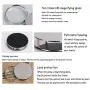 Zhi Jin 1Pc Portable Folding Magnifier Pocket Loupe Metal Reading Magnifying Glass Lens 10X 60mm for Inspection Science Office Travel Map Zhi Jin 1Pc Portable Folding Magnifier Pocket Loupe Metal Reading Magnifying Glass Lens 10X 60mm for Inspection Science Office Travel Map