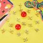 4 Set Jacks Game Toys Kit, Include 40 Pieces Metal Jacks and 4 Pieces Red Rubber Balls with Box for Kids and Adults 4 Set Jacks Game Toys Kit, Include 40 Pieces Metal Jacks and 4 Pieces Red Rubber Balls with Box for Kids and Adults