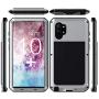 Lilycase Case for Galaxy Note 10 Plus,Armor Heavy Duty Hybrid Aluminum Metal Shockproof Military Shockproof Hard Cover for Samsung Galaxy Note 10 Plus 6.8 Inch (2019) - Silver