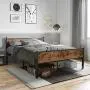IRONCK Queen Bed Frame with Headboard Industrial, Bed Frame Queen Size with 16 Heavy Duty Steel Slats and 10 Legs, More Stronger, Noise-Free, Mattress Foundation No Box Spring Needed IRONCK Queen Bed Frame with Headboard Industrial, Bed Frame Queen Size with 16 Heavy Duty Steel Slats and 10 Legs, More Stronger, Noise-Free, Mattress Foundation No Box Spring Needed