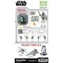 Fascinations Metal Earth ICONX Star Wars Boba Fett 3D Metal Model Kit
