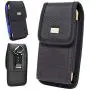 AISCELL Universal Metal Belt Clip Holster for Smartphone, Heavy Duty Black Nylon Canvas Pouch Case, Compatible for Moto G5S Plus, Moto E4 Plus,Moto G4, G5 Plus,with Slim Cover or Naked Phone AISCELL Universal Metal Belt Clip Holster for Smartphone, Heavy Duty Black Nylon Canvas Pouch Case, Compatible for Moto G5S Plus, Moto E4 Plus,Moto G4, G5 Plus,with Slim Cover or Naked Phone