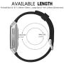 SKYLET Bands Compatible with Fitbit Ionic, Soft Silicone Breathable Replacement Wristband Compatible with Fitbit Ionic Smart Watch with Buckle (Black, Large)