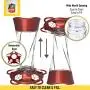 More Birds Twist Hummingbird Feeder, Glass Bottle, 5 Feeding Ports, 11-Ounce Nectar Capacity