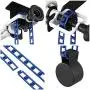 Fotoconic 3 Roller Wall Mounting Manual Background Support System, Including Two(2) Tri-fold Hooks, Six(6) Expand Bars, Three(3) Chains Fotoconic 3 Roller Wall Mounting Manual Background Support System, Including Two(2) Tri-fold Hooks, Six(6) Expand Bars, Three(3) Chains