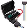 Battery Fuse Box Terminal 1J0937550 compatible with 99-04 VW beetle Jetta Bora Golf MK4 with Wiring Harness Pigtail Connector