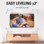 Mounting Dream TV Mount Full Motion TV Wall Mounts for 26-55 inch, Some up to 65 inch LED, LCD Flat Screen TV, Wall Mount Bracket up to VESA 400 x 400mm 99 lbs. Fits 16”, 18”, 24” Wood Studs MD2380-24
