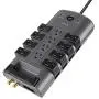 Belkin 12-Outlet Pivot-Plug Power Strip Surge Protector, 8ft Cord(4,320 Joules)