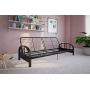 DHP Aiden Metal Futon Frame, Black