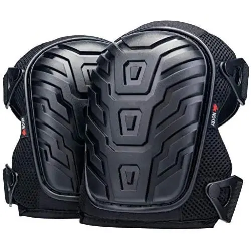 NoCry Professional Knee Pads with Heavy Duty Foam Padding and Comfortable Gel Cushion, Strong Double Straps and Adjustable Easy-Fix Clips NoCry Professional Knee Pads with Heavy Duty Foam Padding and Comfortable Gel Cushion, Strong Double Straps and Adjustable Easy-Fix Clips