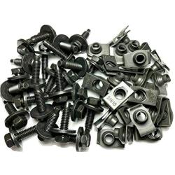 Retro-Motive 5/16 Body Bolts & Clips 5/16-18 x 1-3/16 (25 Bolts/25 Clips) #1590