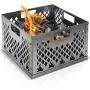 KIBAGA Stainless Steel Charcoal Firebox Basket for Oklahoma Joes Smoker - Easy Clean Grill Accessories for Long Efficient Smoking - Taste The Ultimate BBQ and Smoking Experience KIBAGA Stainless Steel Charcoal Firebox Basket for Oklahoma Joes Smoker - Easy Clean Grill Accessories for Long Efficient Smoking - Taste The Ultimate BBQ and Smoking Experience