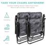 Best Choice Products Set of 2 Adjustable Steel Mesh Zero Gravity Lounge Chair Recliners w/Pillows and Cup Holder Trays, Camoflage
