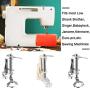 6 Pieces Large Metal Darning Sewing Machine Presser Foot Free-Motion Quilting Embroidery Presser Foot Close Toe Open Toe Quilting Foot Compatible with Brother Singer Janome Babylock Low Shank