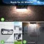 LE Solar Lights Outdoor, Motion Sensor Lights, 132 LED 270° Wide Angle, Waterproof Wireless Security Lights for Front Door, Garage, Yard and More (Pack of 2) LE Solar Lights Outdoor, Motion Sensor Lights, 132 LED 270° Wide Angle, Waterproof Wireless Security Lights for Front Door, Garage, Yard and More (Pack of 2)