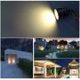 LED Step Lights, 3W Low Voltage Outdoor Landscape Lights for Driveway Deck Stair Step Fence, IP67 Waterproof, Operate with 12-24V DC, 3000K Warm White, Pack of 4 with Embedded Parts