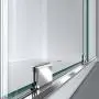 DreamLine Mirage-X 44-48 in. W x 72 in. H Frameless Sliding Shower Door in Chrome; Right Wall Installation, SHDR-1948723R-01 DreamLine Mirage-X 44-48 in. W x 72 in. H Frameless Sliding Shower Door in Chrome; Right Wall Installation, SHDR-1948723R-01