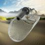 DNYSYSJ Metal Detecting Sand Scoop,Stainless Steel Metal Detecting Tool for Beach Treasure Hunting