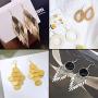 TOAOB 700pcs Earring Hooks Hypo allergenic French Ear Wires with Ball and Coil 7 Colors 18mm Nickel Free Metal Fish Hook Earrings Making Supplies Jewelry Findings